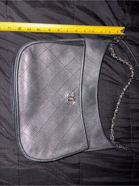 Quilted Black Chanel bag